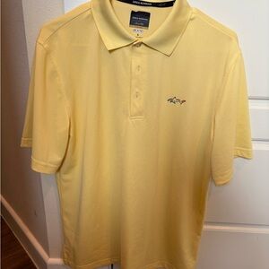 Tasso Elba Soft Yellow Men's Polo Shirt